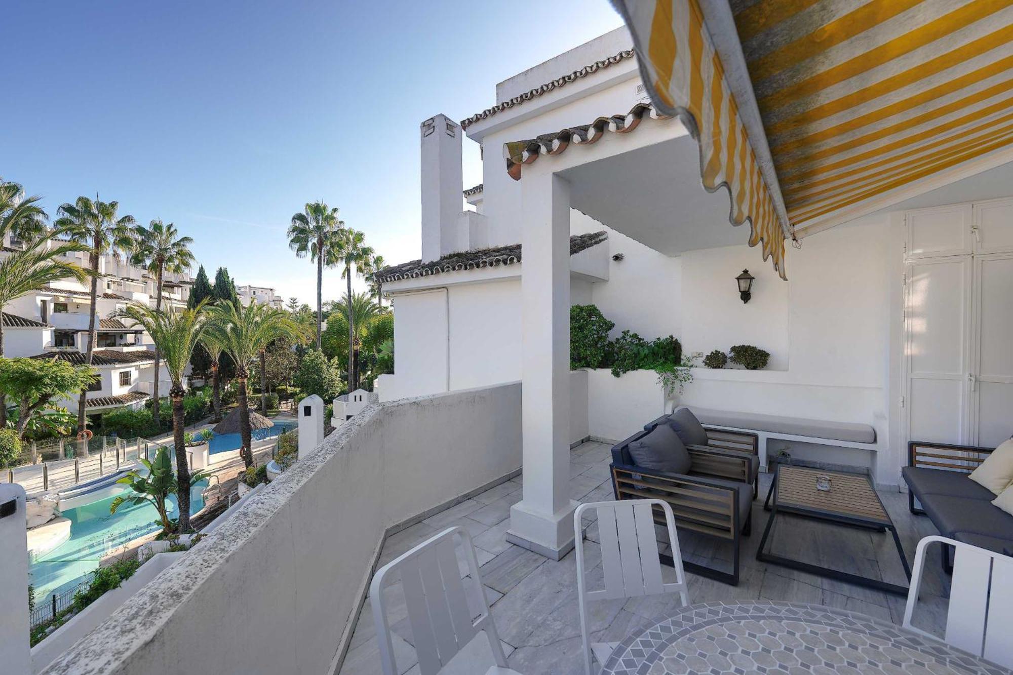 1104 First Line Beach Apartment Golden Beach Pool Marbella Eksteriør bilde